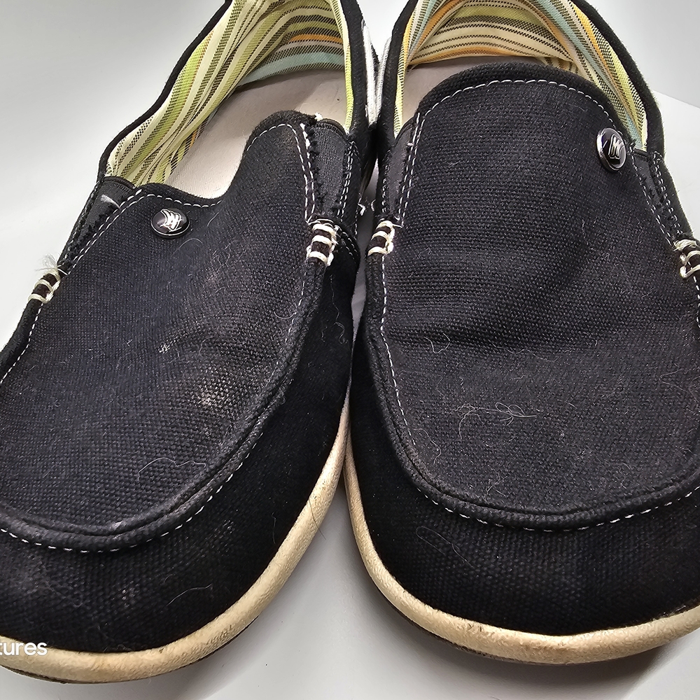 Women's Black Loafers Walk-Hero